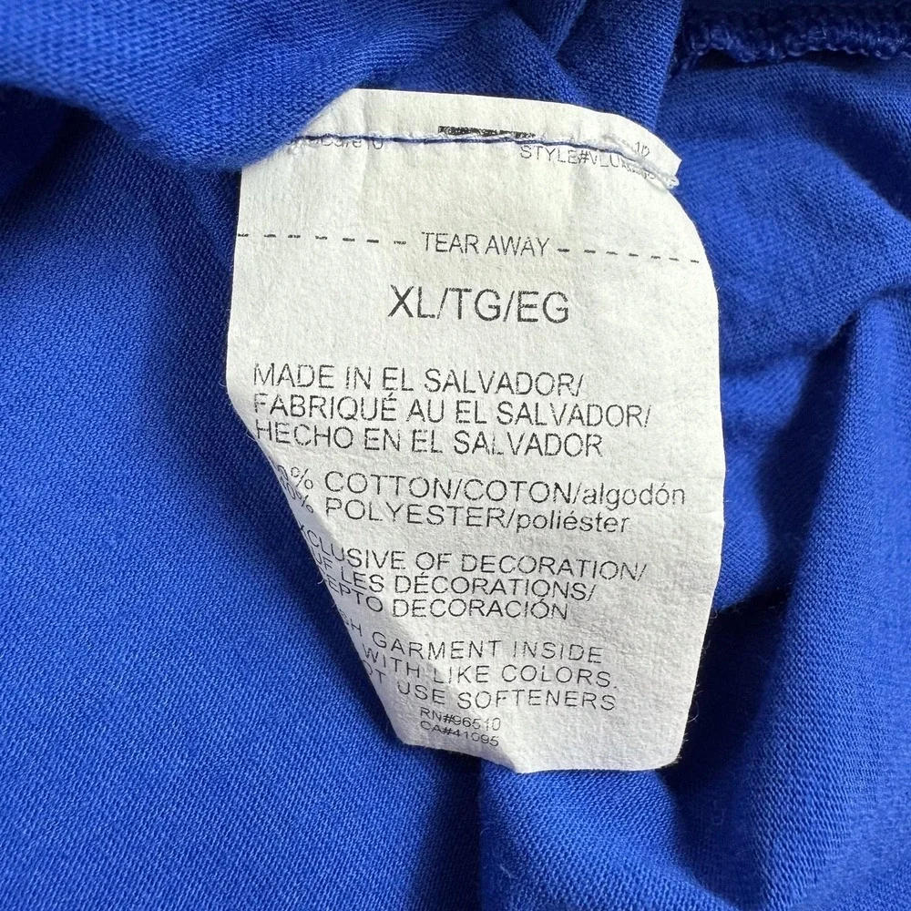 Under Armour Shirt Mens XL Blue Chicago Windy City USA Graphic‎ Tee NEW $30